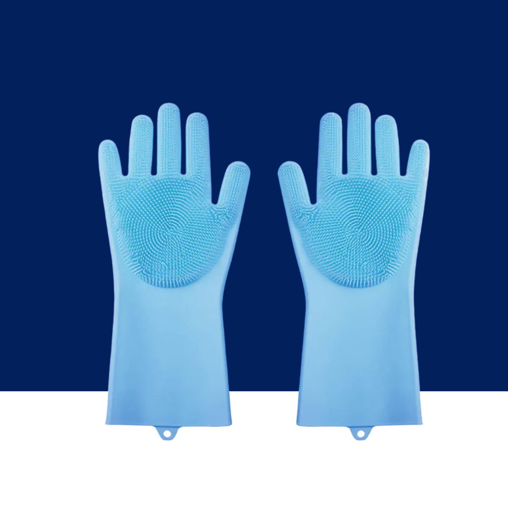 Premium Silicone Bathing Gloves for Dogs and Cats