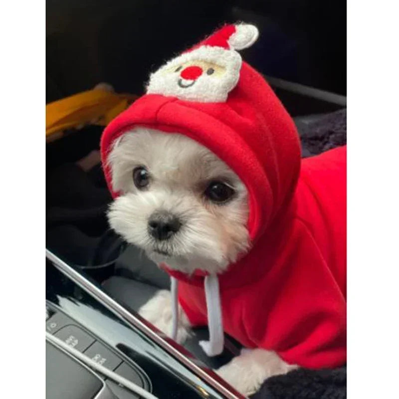 Dog Christmas Clothes – Cozy Winter Coat for Small & Medium Dogs