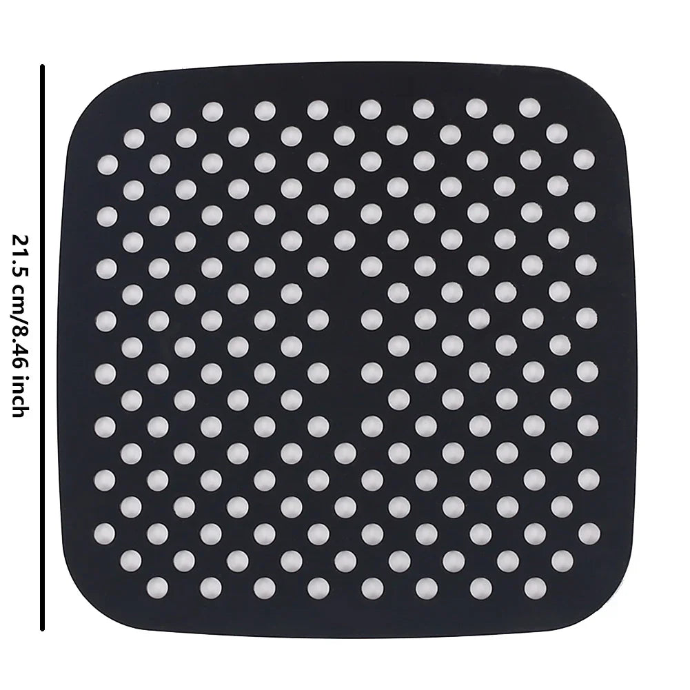 Reusable Air Fryer Silicone Mat – Non Stick Cooking & Baking Liner