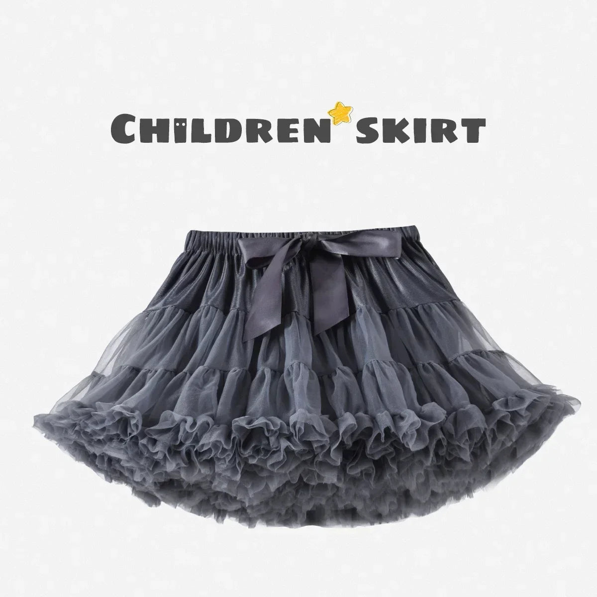Baby Girls Tutu Fluffy Skirt Toddler Princess Ballet Dance Tulle Mesh Skirt Kids Cake Skirt Cute Girls Clothes Pettiskirt Skirt
