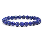 Natural Stone Beads Bracelet For Women Men Amethysts Crystal Quartzs Aquamarines Jades Jewelry Agates Elastic Bangle Bracelets