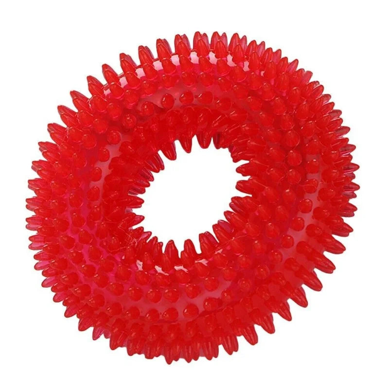 Pet Dog Chew Toy Teeth Cleaning Molar Stick Rubber Bone Toy Puppy Interactive Stick Dog Chewing Bite Toys