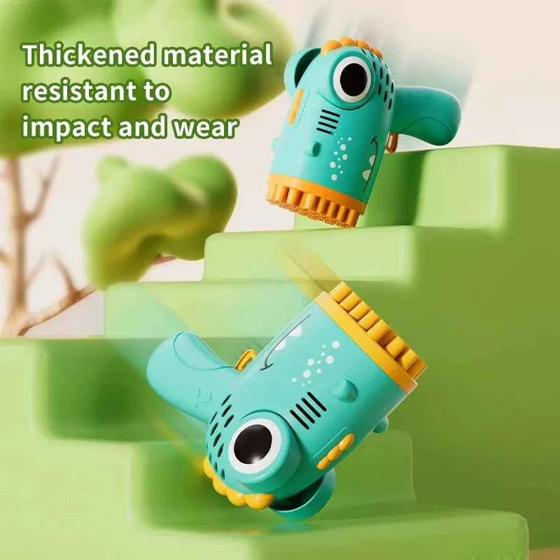 40 Hole Dinosaur Bubble Machine Children's Gift Continuous Bubble Making Wedding Outdoor (Excluding Bubble Liquid and Battery)