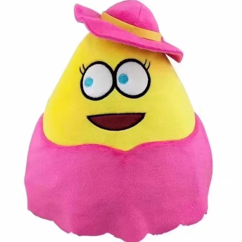 NEW TOY Hot  My Pet Alien Pou Plush Toy Furdiburb Emotion Alien Plushie Stuffed Animal Pou Doll 22cm