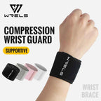 WRELS Wrist Band Support Sleeve Gym Support Wrist Brace Wrap Breathable Elastic Compression Bandage Hand Sport Wristband