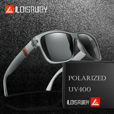 Classic Square Polarized UV400 Sports Sunglasses for Men & Women