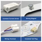 Led Module For Ceiling Lights Dimming 220V Replacement  Led Light Panel 72W 96W Energy Saving Module Lamp For Ceiling Fan Lamps