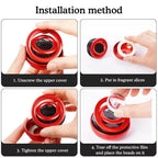 Solar-Powered Rotating Planet Car Air Freshener – Aromatherapy Diffuser, Auto Fragrance & Car Ornament