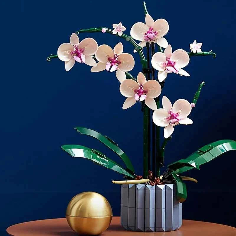 Orchid Bouquet Block flower Potted Building Blocks Sets  10311 Compatible With Legoed Particles Suitable For Christmas Gifts