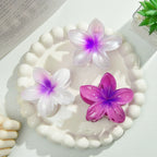 3Pcs/18Pcs Egg Flower Hair Clips Gradient Candy Color Flowers Suitable for Daily Backcombed Ponytail Shark Clip Hair Accessories