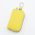 Men Key Holder Housekeeper PU Leather Car Key Wallet Keys Organizer Women Keychain Cover Zipper Key Case Bag Unisex Pouch Purse