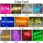 Custom Neon Sign Led Name Light for Kids Name Custom Signs Teenage Gift Led Neon Sign for Wall Decor Bedroom Decor Personalized