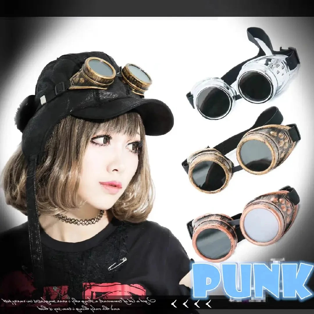 Men's Goggles Splash Punk Sunglasses Party Decorative Glasses Goggles