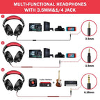 Oneodio A71 Wired Over Ear HiFi Headphones With Mic Studio DJ Headphone Professional Monitor Recording Mixing Headset For Gaming
