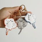 Funny Shrimp Crochet Keychain Cute Ocean Bag Charm