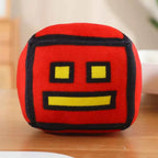 New Geometry Dash Game Plush Toy Cute Cartoon Anime Game Doll Soft Stuffed Peluche Plushie Toys Home Decor Child Birthday Gift