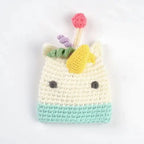 Cute Crochet Cactus Keychain Decorative Bag Charm