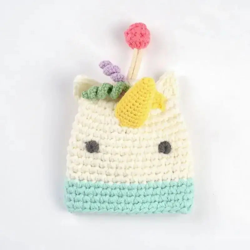 Cute Crochet Cactus Keychain Decorative Bag Charm