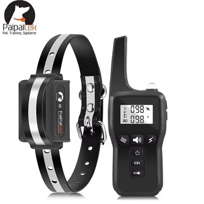 1000m Rechargeable Dog Training Collar With Remote Control