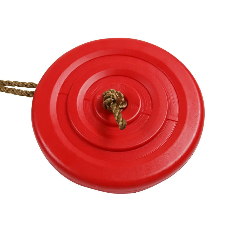 Children's Disc Swing Kid Indoor and Outdoor Sports Red Blue Thickened Octagonal Petal Swing Hanging Swing Toys Rocking Chair