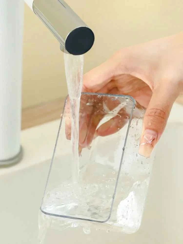 Bamboo Butter Dish Plate with Transparent Cover Household Butter Box Container Refrigerator Keep Fresh Butter Storage Box