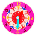 Kids Montessori Wooden Clock Toys Time Learning Teaching Aids Educational Toys For Children Primary School Clever Board Toy