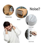 100Pcs Self Adhesive Door Stopper Rubber Damper Buffer Cabinet Bumpers Silicone Furniture Pads Cushion Protective Pads