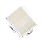 1/5Pcs Reusable Nut Milk Bags Strainers Unbleached Nylon Cheesecloth Bag Food Cheese Yogurt Filter Kitchen Fine Mesh Strainer