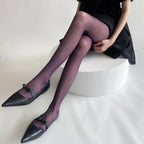 Blue Green Ultra-thin Nylon Thigh High Stockings Pantyhoses Women Sexy Women Tights Velvet Sexy Lingeries Hosiery Body Stockings