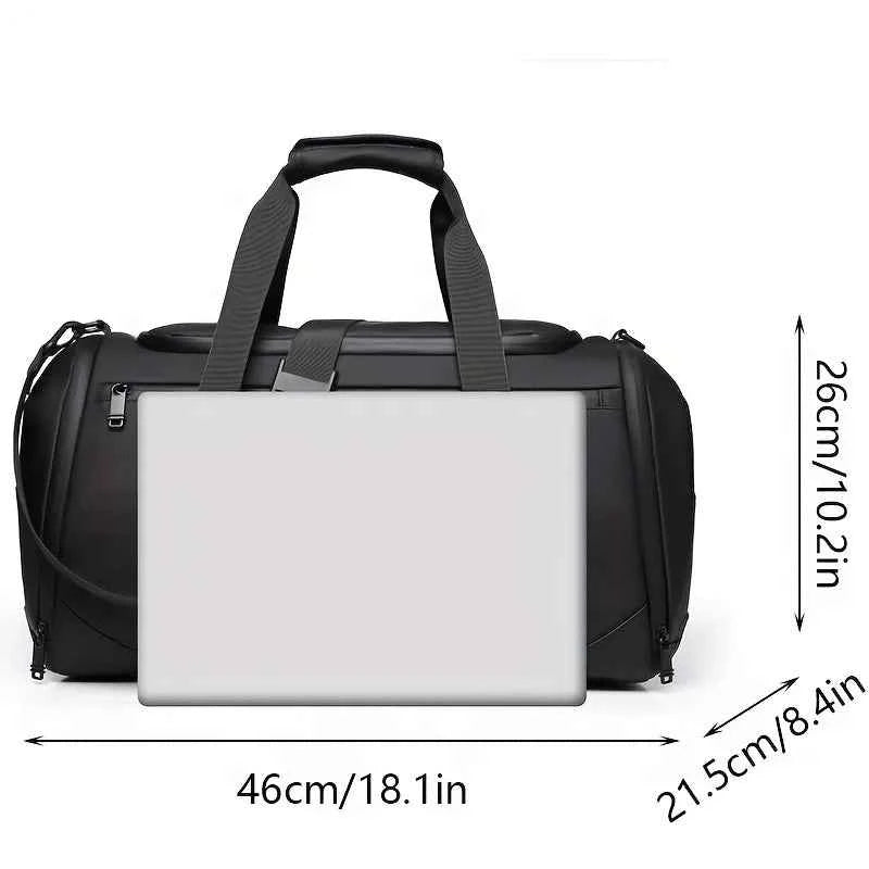 Large Capacity Travel Duffel Bag - Durable Oxford Cloth, Spacious & Stylish Overnight Sports Gym Bag with Multiple Compartments