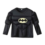 Avengers Superhero Hulk Captain America Cosplay Costume Boys Girls Spiderman Muscle Suit Halloween Carnival Party Clothes