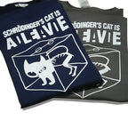 Men's T-shirt Top Quality Cotton Blend Schrodinger's Cat Print Short Sleeve Men T Shirt Casual The Big Bang Theory Mens Tshirt