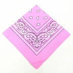1/2/3/5PCs Unisex men women bandana hairband cowboy mens biker sports headwear wrist hairwrap single head wrap scarf