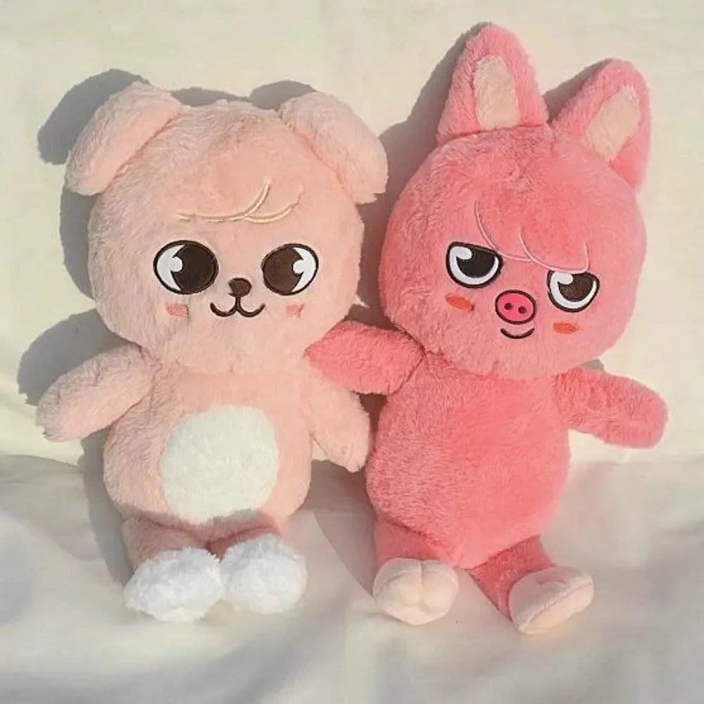 New Stray Kids SKZOO Plush Toy Teddy Hug Pillow Doll Fans Gift Plush Toy Seoul FM Week Cloak Doll Magic School Kid Birthday Gift