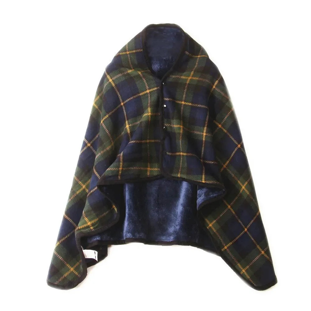 Lady Multifunction Doublelayer Tartan Plaid Blanket Scarf Wrap Shawl Winter Warm шарф женский Elegant Womens Shawl Scarf Winter