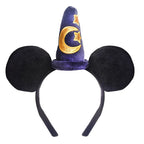 2026 Mickey Mouse Plush Magic House Disney Headwear Cosplay Decoration Christmas Party Cloth Hair Band Adult Kids Halloween Part