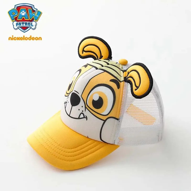 Genuine Paw Patrol Cartoon Child Baseball Cap Hip Hop Mesh Sun Protection Sun Hat Boys Girls Caps Snap back Hats Sports Hat