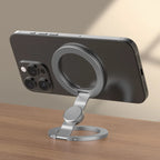 Foldable Double-Sided For Magsafe iPhone Holder 360° Rotating Stand with Strong Magnet Finger Grip for iPhone 17/16/15/14/13