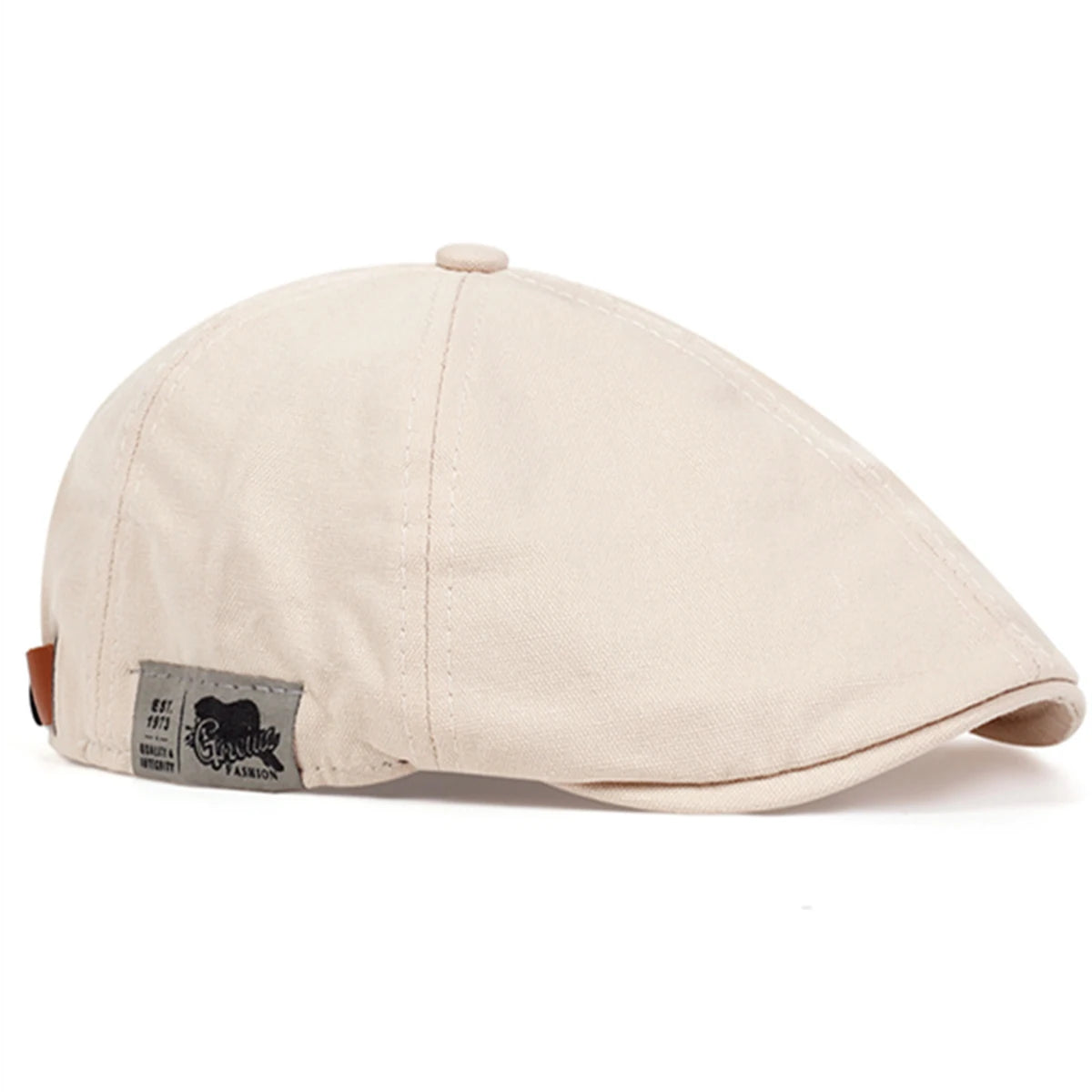 Men Side Letter Sticker Newsboy Caps British Painters Hats Spring and Autumn Adjustable Flat Cap Hip Hop Berets Peaked Cap