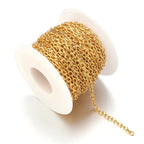 Louleur High Quality Necklace Chain Bulk Cross Chains For Jewelry Making Findings DIY Necklace Bracelet Chain Materials