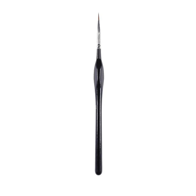 00000#-7# Fine Tip Paint Brush Set for Acrylic, Models, Mini  Miniature Detail , Nylon Hair Thin Extra Fine Paintbrushes