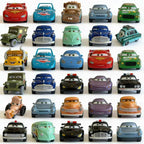 IN STOCK 2026 Disney Pixar Cars Lightning McQueen Mater 1：55 Metal Model Racing Car Toys Children's Birthday NEWYEAR Gifts