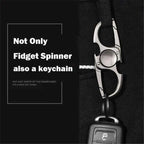 Finger Spinner Fidget Hand Spinner Anti-Anxiety Toy Relieves Stress Finger Spinner Ketchain Bottle Opener EDC Adult Kids Gift