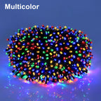 10/20/50/100m LED String Christmas Light With EU US Power Adapter Outdoor Waterproof Fairy Garland Lights Halloween Garden Decor