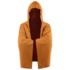 Cooling Hooded Cloak lce Cool Poncho Cover Up Super Absorbent Oversized Hooded Towel Wrap, 4-in-1 for Swimming Beach Pool Travel