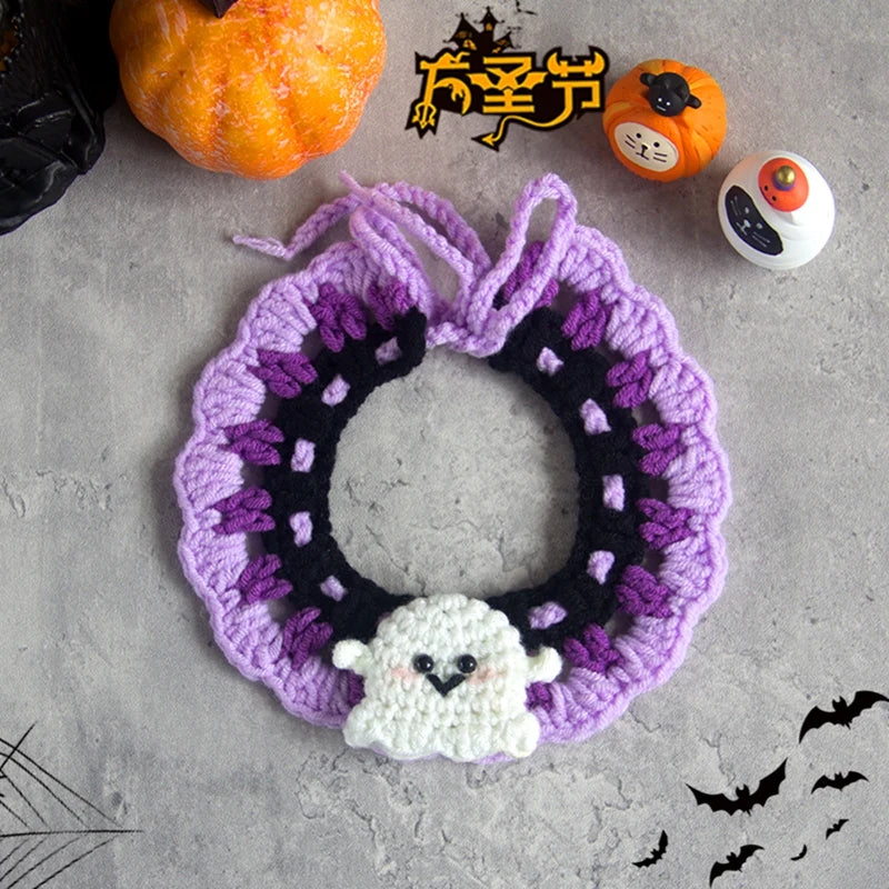 Halloween Cat Collar – Scarf Costume for Pets
