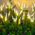1/2/4PCS Outdoor Solar Reed Lights Waterproof Bubble Stake Lights For Garden Pathway Courtyard Decor