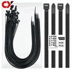 Heavy-Duty Ultra-Long Nylon Cable Ties - Self-Locking Large-Sized (50-90cm), Durable Plastic Cable Organizer, Suitable