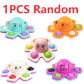 Antistress Push Bubbles  Fidget Spinner for Kids and Adults Face-Changing Sensory Toy for Autistic Children Anxiety Relief Gifts