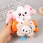 1PC Star Pendant Key Chain Doll Album Plush Pendant Doll School Bag Decoration Gifts